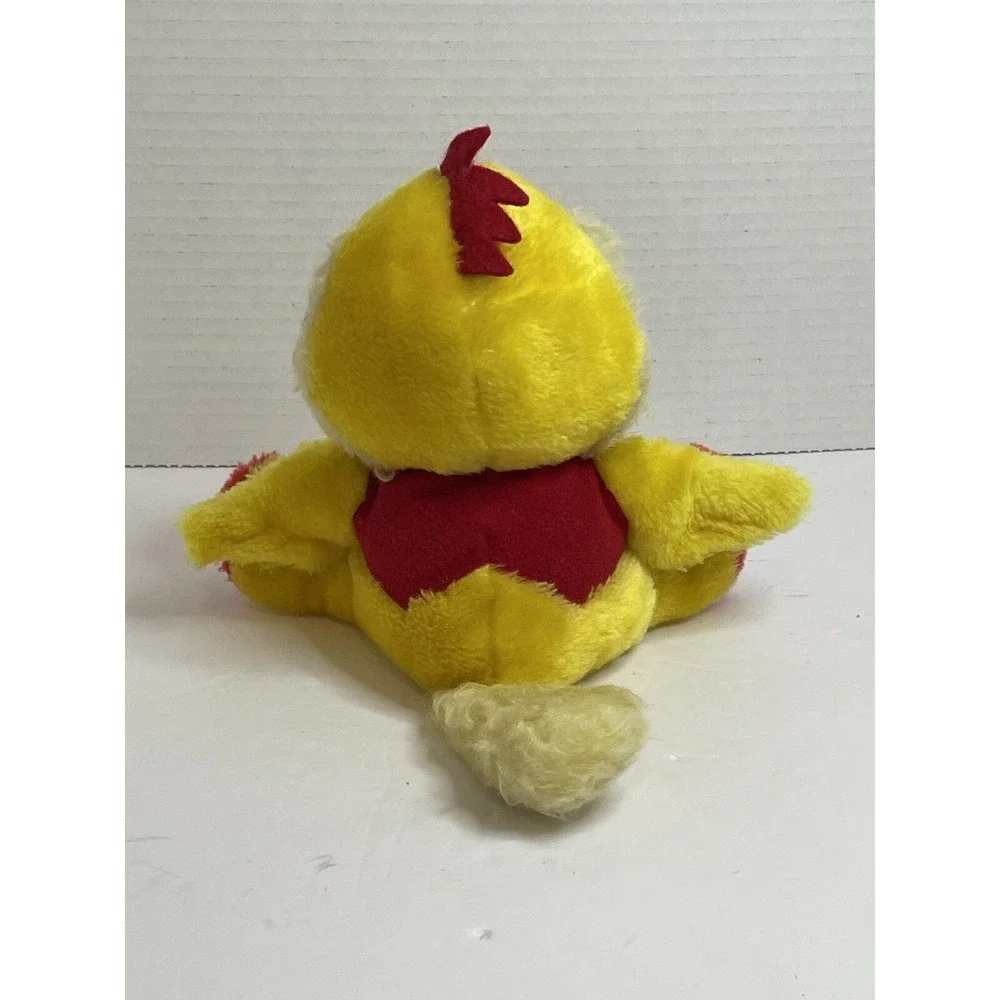 KIMN Radio Station Chicken Mascot Dakin 1980 Plush Stuffed Animal Toy 6